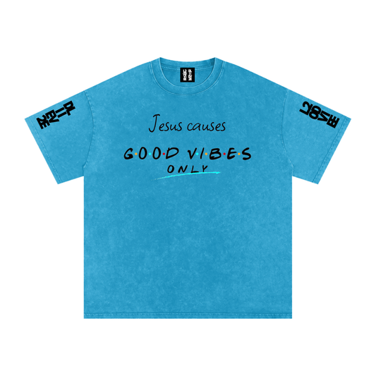 l2dd2l,Jesus causes good vibes only,shirt
